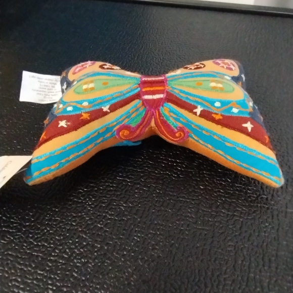 Coldwater Creek Butterfly Pillow ast bohemian colorful patterns fairy core - Picture 7 of 17